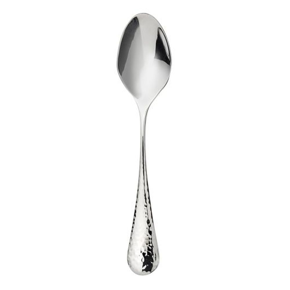 Robert Welch Honeybourne 8 1/8 Inch 18/10 Stainless Steel Oval Bowl Soup/dessert Spoon, 12 Count