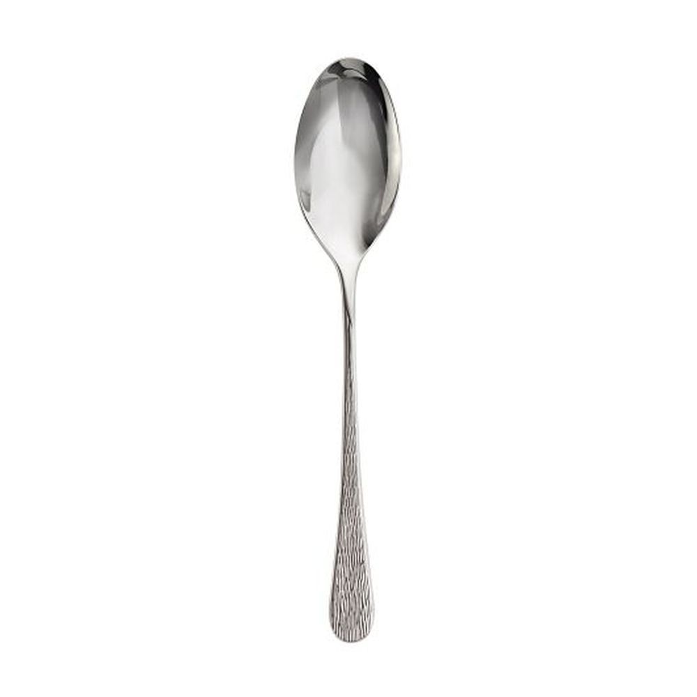 Robert Welch Skye 8 Inch 18/10 Stainless Steel Oval Bowl Soup/dessert Spoon, 12 Count