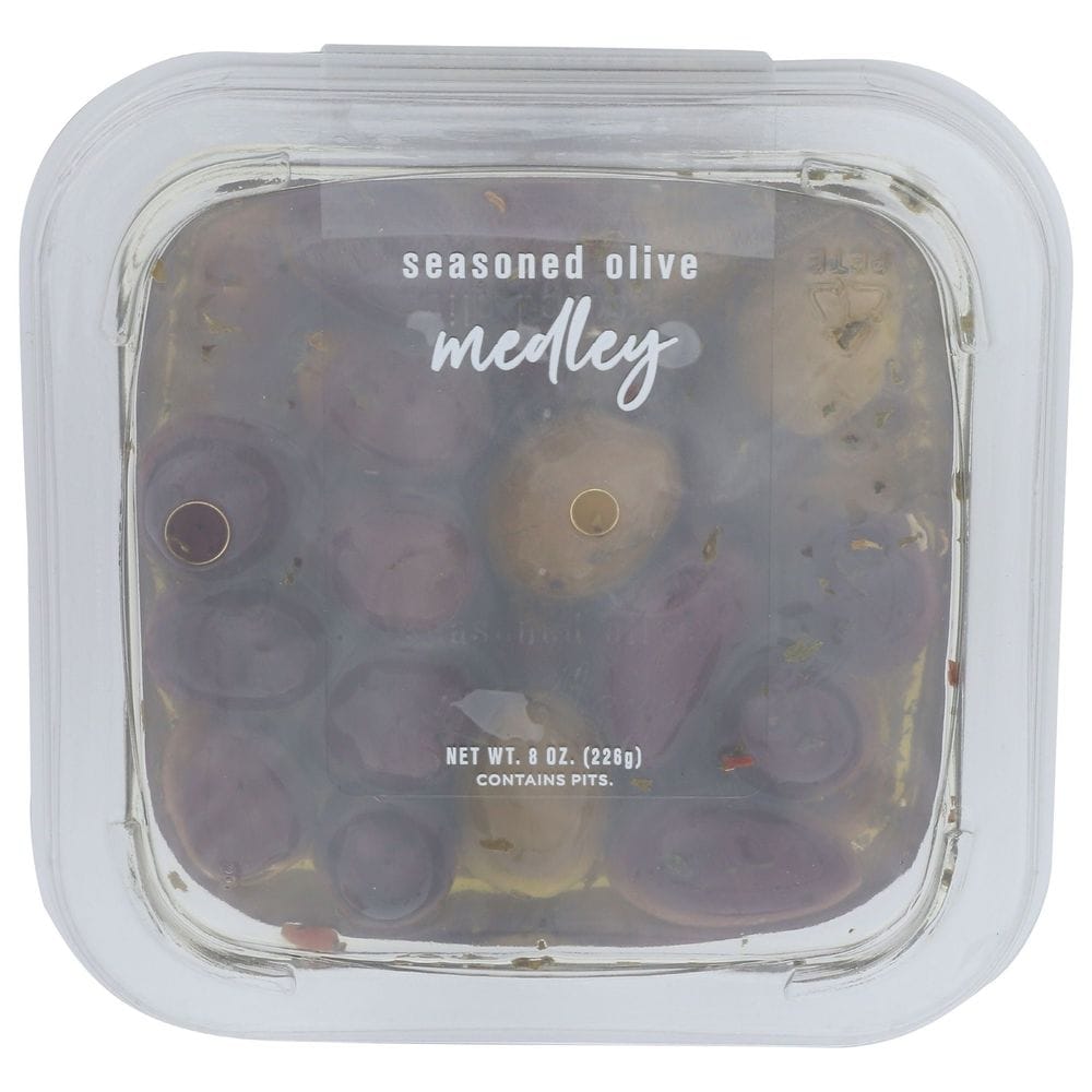 Delallo Seasoned Olive Medley, 8 Ounce -- 12 Per Case