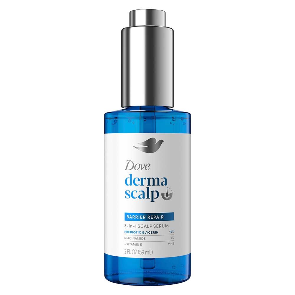 Dove Derma Scalp Barrier Repair 3-in-1 Scalp Serum, 2 Fluid Ounce -- 12 Per Case