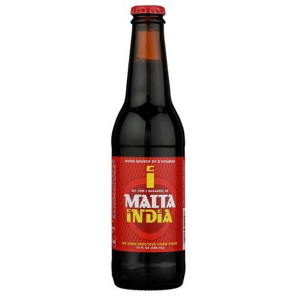 Malta India Non-alcoholic Corn Syrup, 12 Fluid Ounce -- 24 Per Case