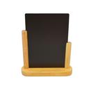 American Metalcraft Plain Medium Rubber Wood Table Top Board, 6 x 9 inch