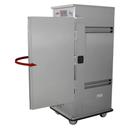Cambro Stainless Steel Right Sliding Door Air Curtain Ultra, 32 x 37 1/2 x 78 3/4 inch