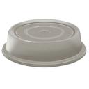 Cambro Versa Round Granite Gray No Hole Plate Camcover, 8 1/4 inch Inside Diameter -- 12 per case