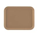 Cambro Rectangular Bayleaf Brown Camtray, 10 5/8 x 13 3/4 inch -- 12 per case.