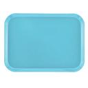 Cambro Rectangular Robin Egg Blue Camtray, 12 x 16 5/16 inch -- 12 per case.
