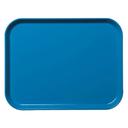 Blue Cambro Rectangular Camlite Tray, 12 x 16 5/16 inch -- 12 per case.