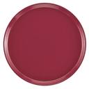 Cambro Round Raspberry Cream Camtray, 14 inch -- 12 per case.