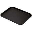 Cambro Rectangle Camtread Tray, Black, 14 x 18 inch -- 12 per case.