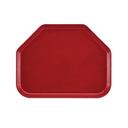 Cambro Trapezoid Cherry Red Camtray, 14 x 18 inch -- 12 per case.