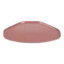 Cambro Trapezoid Blush Camtray, 14 9/16 x 19 1/2inch -- 12 per case.