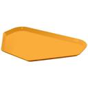 Cambro Trapezoid Mustard Camtray, 14 9/16 x 19 1/2inch -- 12 per case.
