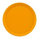 Cambro Mustard Round Low Profile Rim Camtray, 16 inch -- 12 per case.