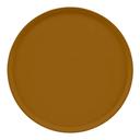 Cambro Earthen Gold Round Low Profile Rim Camtray, 19 1/2 inch -- 12 per case.