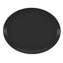 Cambro Oval Serving Camtray, Black, 22 x 26 7/8 inch -- 6 per case.