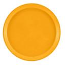 Cambro Mustard Round Camtray, 9 inch -- 12 per case.