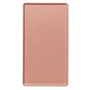 Cambro Fiberglass Blush Dietary Tray, 18 x 14 inch -- 12 per case.