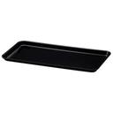 Cambro Fiberglass Black Market Tray, 81 1/16 x 18 x 13/16 inch -- 12 per case.