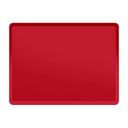 Cambro Dietary Tray, Signal Red, 15 x 20 3/16 inch -- 12 per case.