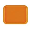 Cambro Orange Pizazz Rectangular Camtray, 12 5/8 x 17 3/4 inch -- 12 per case.