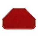 Cambro Trapezoid Cambro Red Camtray, 14 x 22 inch -- 12 per case.