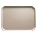 Cambro Taupe Rectangular Camtray, 15 x 20 1/4 inch -- 12 per case.