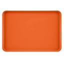 Cambro Citrus Orange Rectangular Camtray, 17 7/8 x 25 3/4 inch -- 6 per case.
