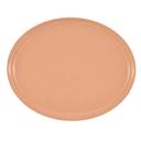 Cambro Oval Serving Camtray, Dark Peach, 19 1/4 x 24 inch -- 6 per case.