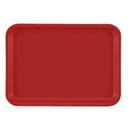 Cambro Red Rectangular Low Profile Rim Camtray, 4 1/4 x 6 inch -- 12 per case.