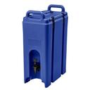Cambro Camtainers Navy Blue Insulated Beverage Server, 1 1/2 Gallon Capacity.