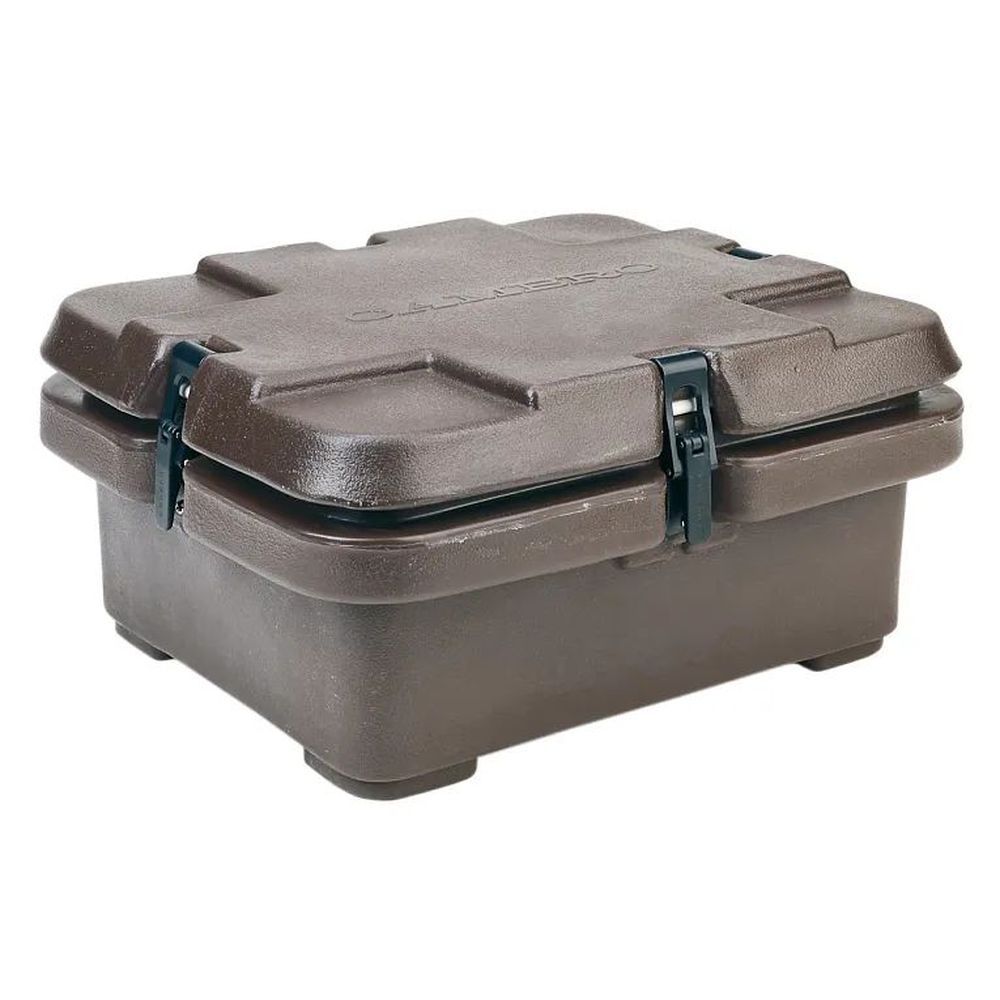 Cambro Camcarrier Dark Brown Polyethylene Insulated Food Server, 16 1/2 X 7 1/2 X 13 7/8 Inch