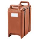 Cambro Brick Red Camtainers with No Spigot - Insulated Soup Server, 3 3/8 Gallon.