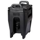 Cambro Ultra Camtainer, Black, 2.5 Gallon.