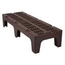 Cambro Slotted Top Dunnage Rack, Dark Brown, 60 inch.