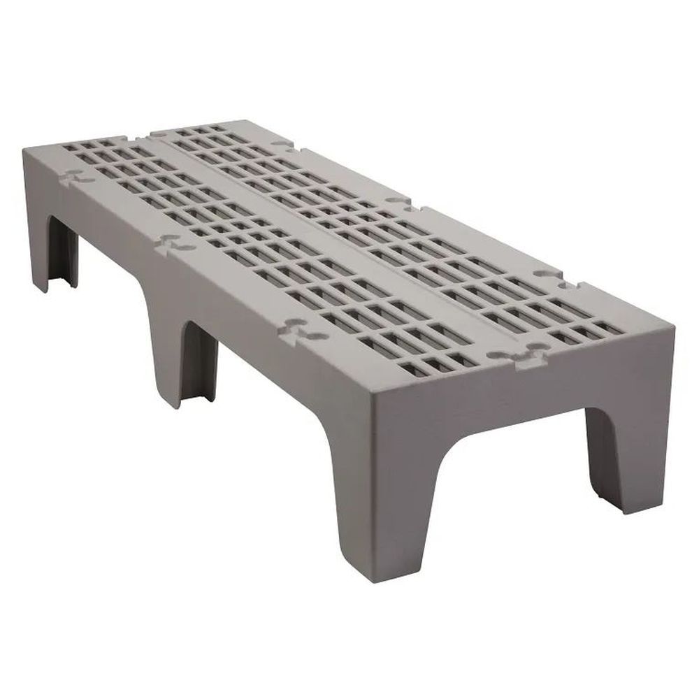 Cambro S Series Speckled Gray Slotted Top Dunnage Rack, 12 X 21 X 60 Inch