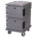 Cambro Granite Gray Base Model Ultra Camcarts for Food Pans, 28 1/2 x 45 1/2 x 32 1/4 inch.