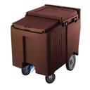 Cambro SlidingLid Standard Height Ice Caddy, Dark Brown, 23 x 31 1/2 x 29 1/4 inch.