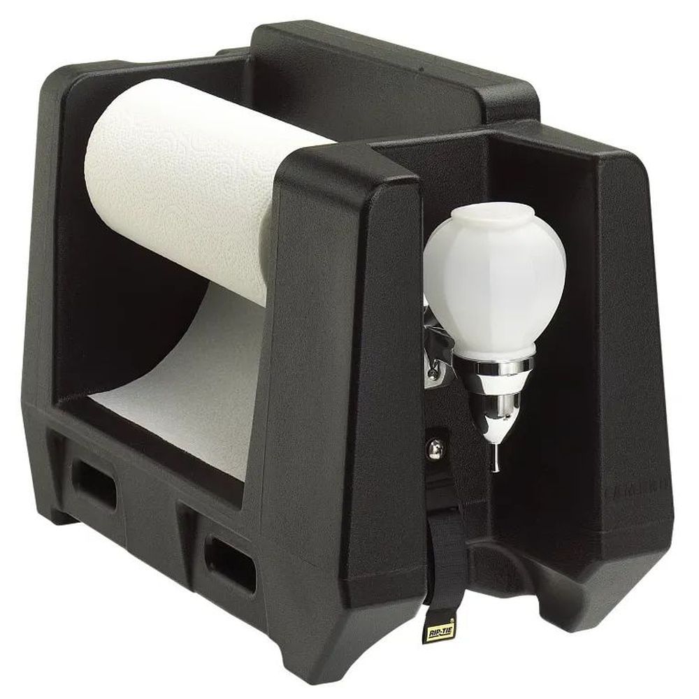 Cambro Black Paper Towel Roll Holder For 250lcd, 500lcd, Uc250 And Uc500 Insulated Beverage Servers