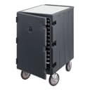 Cambro Non Electric Insulated Low Charcoal Gray 13 Support Rails Holding Camcart for Trays and Sheet Pans, 21 1/2 x 32 x 37 1/2 inch