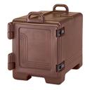 Cambro Insulated Front Loading Dark Brown Sheet and Pan Combo Carrier, 36 Quart Capacity