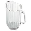 Camwear Ribbed Pitcher, Clear, 60 Ounce -- 6 per case