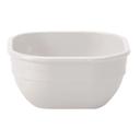 Cambro Camwear Polycarbonate White Small Square Bowl, 9.4 Ounce -- 48 per case.