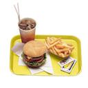Cambro Fast Food Tray, Primrose Yellow, 11 7/8 X 16 1/8 inch -- 24 per case.