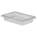 Clear 1.75 Gal. 12 inch X 18 inch X 3 1/2 inch Food Storage Boxes, Cleach.R -- 6 per case
