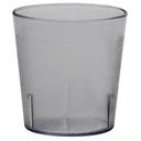 Cambro Colorware Tumbler, Clear, 9.7 Ounce -- 24 per case.
