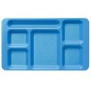 Cambro Polycarbonate Compartment Tray, Blue, 9 x 15 inch -- 24 per case