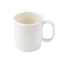 Cambro Camwear Polycarbonate White Stacking Cup, 7.5 Ounce -- 48 per case.