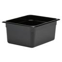 Camwear Half Size Food Pan, Black, 9.4 Quart -- 6 per case