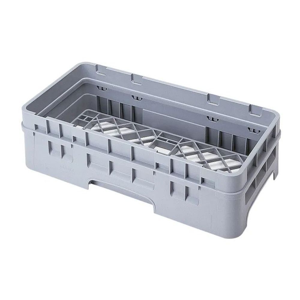 Cambro Camrack Soft Gray Half Size Base Rack With 1 Extender, 19 3/4 X 9 7/8 X 5 5/8 Inch -- 5 Per Case
