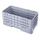 Cambro Camrack Half Size Base Rack, Soft Gray, 19 3/4 x 9 7/8 x 8 7/8 inch -- 3 per case.